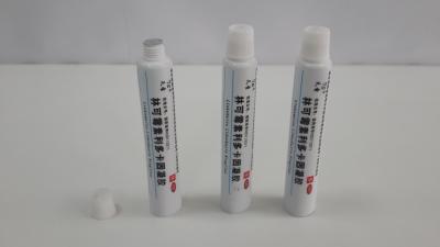 China 10g Clear Squeezable Pharmaceutical Tube Packaging For Lincomycin Jelly ISO9001 for sale