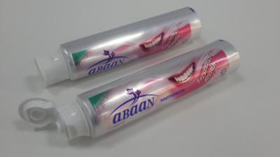 China Plastic Silver Toothpaste Laminate Tube Empty Dental Care Paste Tubes Doctor Cap for sale