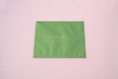China Kosmetisches Verpackenmulti Laminat Schicht des Beutels des Seitenbeutels der dichtungs-drei für Gesichtsmaske zu verkaufen
