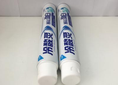 Cina AL opaco di effetto come imballaggio vuoto della metropolitana di dentifricio in pasta della metropolitana del laminato di compressione della barriera in vendita