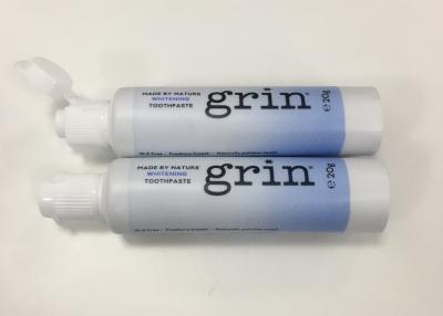 China Travel Sized ABL Laminated Whitening Toothpaste Tube Packaging For Grin Natural for sale