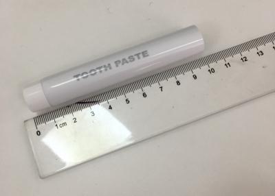 Chine Le tube de la compression ABL258/20 du diamètre 16*86.3mm pour le voyage 15g a classé l'emballage de pâte dentifrice à vendre