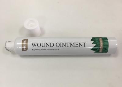 China Aluminum Barrier Laminated Pharmaceutical Tube Packaging For MEBO Wound Ointment for sale
