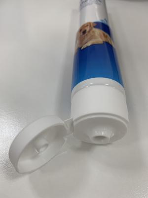 China Flexible Printing Aluminum Tubes Packaging , Lami Tube For Pet Toothpaste for sale