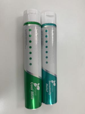 China ABL Laminated Toothpaste Tube With Flip Top And Top Seal , Aluminium Cosmetic Tubes for sale