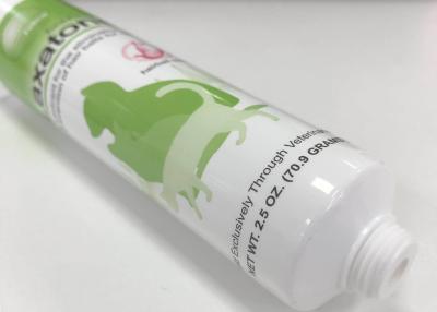 China D35*139.7mm APT Plastic Laminated Squeeze Tube For Pets Gel With Bright Printing for sale
