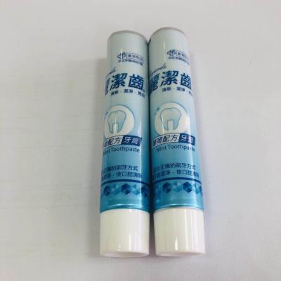 China 25g D22*95.3mm Traveling Size Mint Toothpaste Tube Packaging for sale