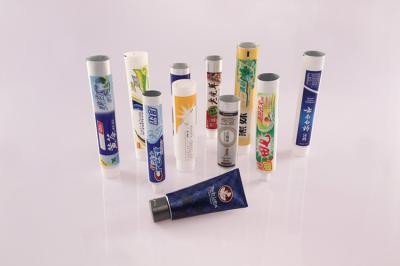 中国 アルミニウム/プラスチックは歯磨きのチューブを 65mm - 110mm の長さФ16 - Ф19 薄板にしました 販売のため