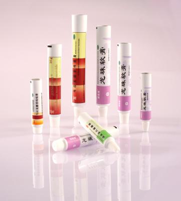 Chine Emballage pharmaceutique de tube stratifié par PE, tubes composés pour la crème du pied d'athlète à vendre