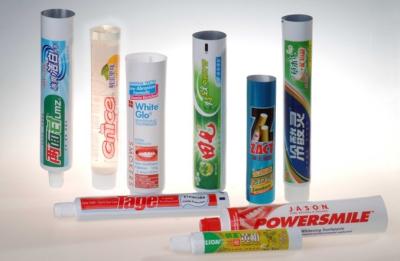 China EVOH / Plastic / Aluminium Barrier LaminateToothpaste Tube Packaging  for sale