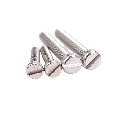 China C1022A 55mm Pan Head Machine Screw galvanized self tapping particleboard screws stainless steel slotted en venta