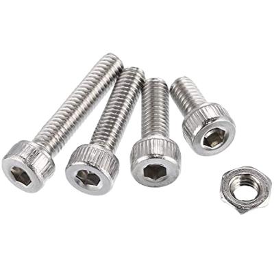 Chine Fine Thread M8 M10 M12 Hex Socket Head Screw stainless steel grade 8.8 hex bolts and nuts hex bolt and nut à vendre