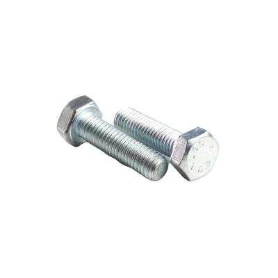 China Din304 grade 8.8 custom stainless steel thread hexagon bolt and nut hexagon flat head bolt hex bolt for sale