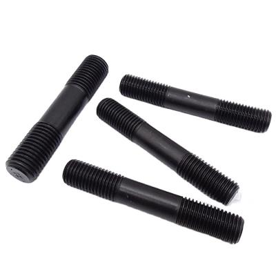 China M5-m64 customized stainless steel titanium alloy Ti Gr2 GR5 black stud bolts double ends studs bolt welding stud bolt for sale