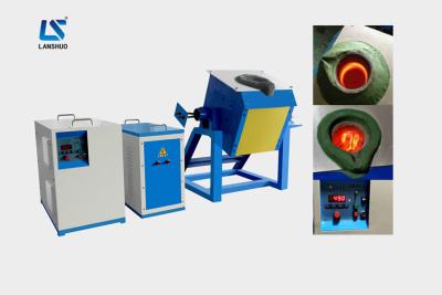 Cina Induzione elettrica che inclina il forno a crogiolo per ferro/rame/alluminio di fusione in vendita