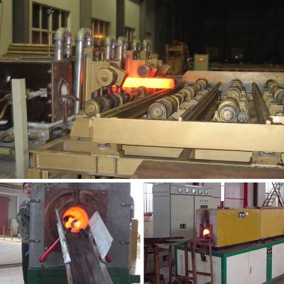 China Steel Round Bar Induction Heat Treatment Machine 200kw Max Input Power for sale