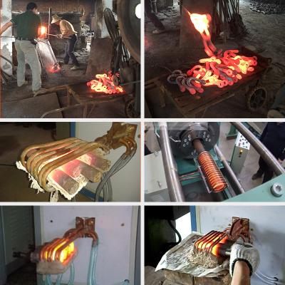 China Máquina de calefacción ligera de inducción para el peso de calefacción de la barra de acero 260kg en venta