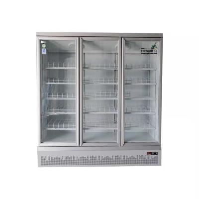 Китай 3 стеклянных двери Refrigerated стереоскопическая реклама шкафа дисплея продается