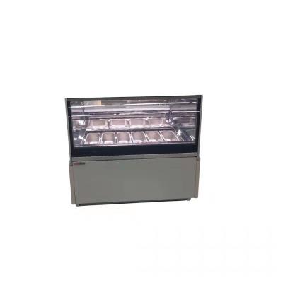 China CE Stainless Steel Ice Cream Showcase Freezer Air Cooling for sale