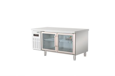 China Commercial Glass Door Display Freezers 470L 17 Cu Ft for sale