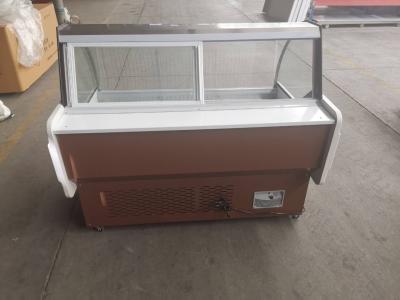 China Commercial Fresh Meat Butcher Cooler Dual Compressor for sale