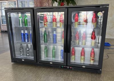 China Three Door Wholesale Mini Cola Refrigerator Drink Display Freezer For Bar for sale