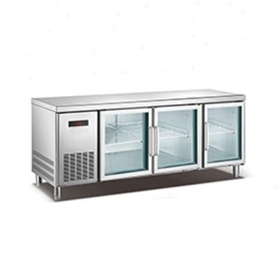 China Direct Cooling Stainless Steel Freezers Refrigeration Facilities 1380L for sale