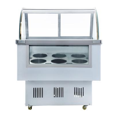 China Glass Door Preservation Table Stainless Steel Refrigeration Facilities 1.8m for sale