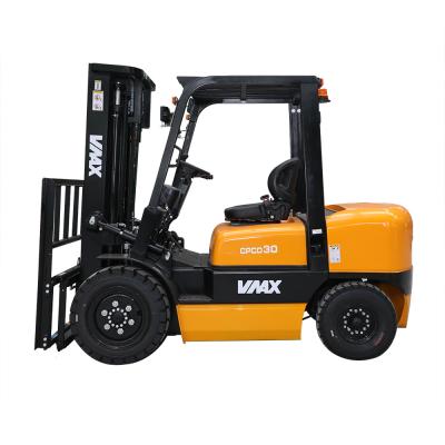 China VMAX 3 Ton Diesel Powered Forklift With Automatic Transmission CPCD30 for sale