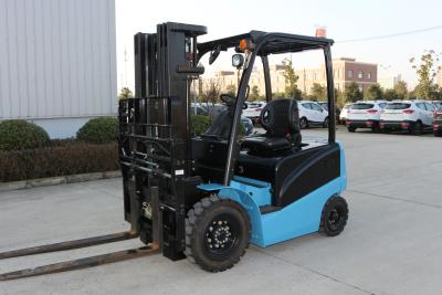 China Stand Up 2500kg Electric Warehouse Forklift Battery Operated for sale