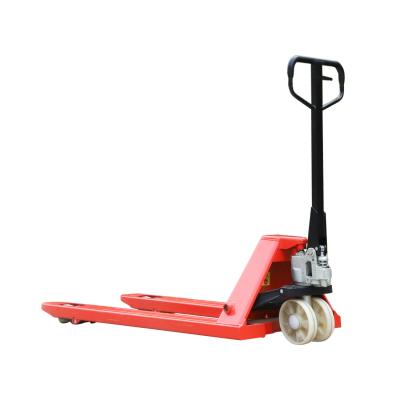 China PU Wheel Hydraulic Manual Load 3000kg Hand Pallet Truck for sale