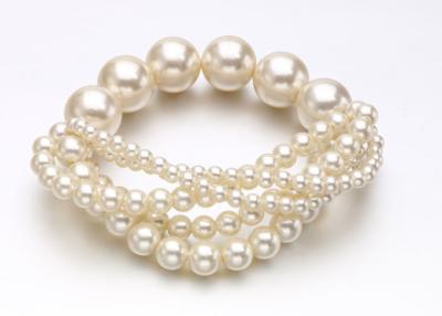 China Discount Costume Champagne Pearl Bracelet Dongguan Jewelry Factory for sale
