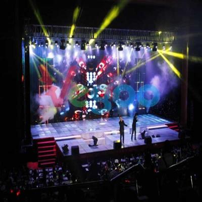 China Customized 3.91mm Stage LED Screens Commercial Led Display AC110V - 220V for sale