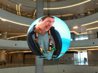 China SMD Full Color P4 Indoor Advertising Ball LED Display Screens 1/16 Scan for sale
