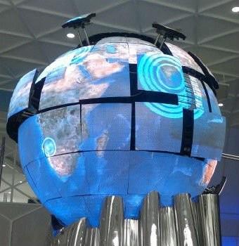 China Customized High Brightness Led Display Ball P4 Led Display Full Color for sale