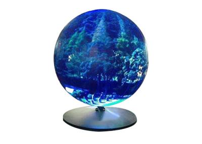 China Pantalla a todo color interior de la esfera LED de P1.95mm los 0.5m en venta