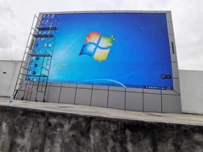 China Outdoor LED Display P5 OOH Advertising Billboard High Illumination High Waterproof Level Tailored Panels for sale