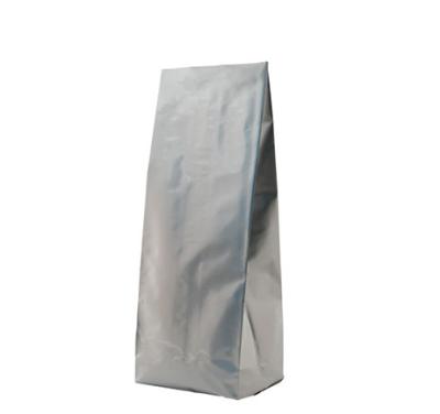 China Coffee Flat Bottom Side Gusset Bag Packaging Resealable Vertical / Round Corner for sale
