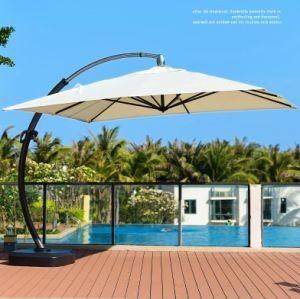 Chine Protection UV Parapluie en aluminium à levier OEM 9 pieds Parapluie en aluminium à vendre