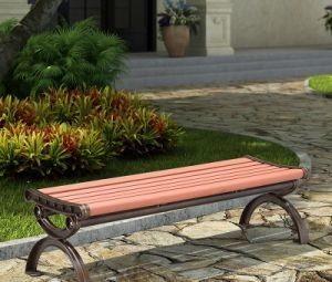 Китай Общественная литая алюминиевая садовая скамейка УФ-устойчивая литая алюминиевая крыльцовая скамейка продается