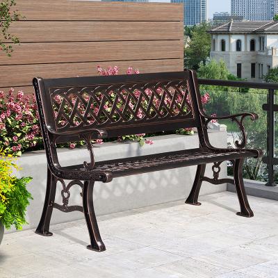China Customized Swimming Pool Bench Outdoor Benches With Armrest And Backrest for sale