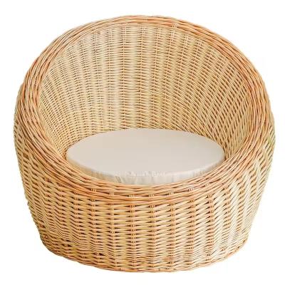 China Customized Rattan Outdoor Table And Chair Set For Tea Cafe Shop for sale
