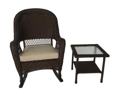 China Cadeira de pátio lavável e mesa Sofá único externo resistente aos raios UV à venda