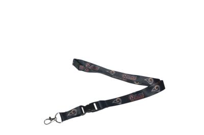 China America Football Ribbon Lanyard in Stock , nfl Lanyard Printed St. Louis Rams With Safety Clip for sale