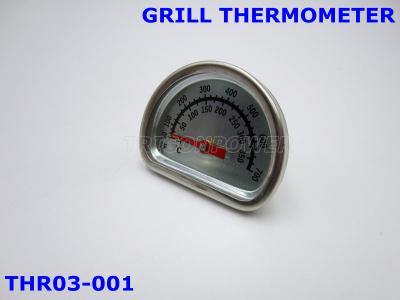 China High Temperature Pizza Oven Thermometer THR03-001 Dial Style Easily Clean / Maintenance for sale