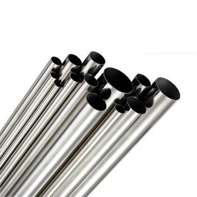 China Grade 201 Seamless Stainless Steel Tube Pipe Polished Decorative SCH 10 for sale