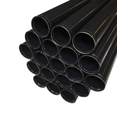 China Tubería de acero inconsútil de la capa del negro de la tubería de acero del carbono de ASTM A53 DN150 SCH40 en venta