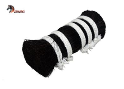 Cina Vintage Charm Black Horse Tail Hair Extensions For Horse Tail Hair Brush Making Material in vendita