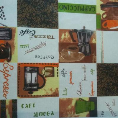 China BSCI audit passed-Luxuary 100% Polyester kitchen design printed tablecloth for sale
