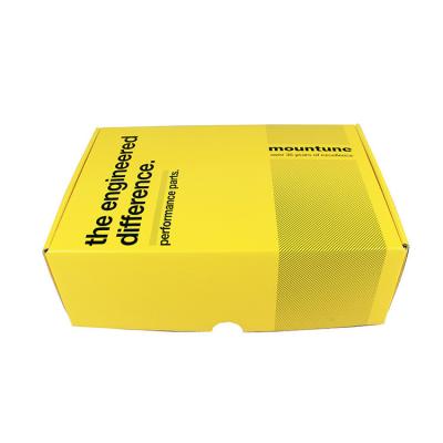 Chine Boîte en carton imprimée excentrée de rectangle, stratification des cartons d'expédition de commerce électronique de CMYK pp à vendre
